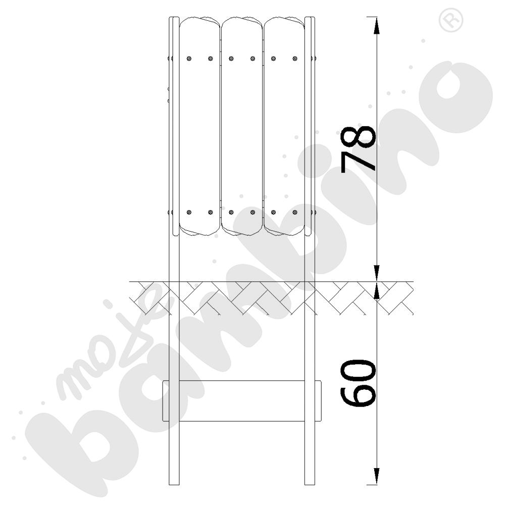 Kosz na śmieci Robinio