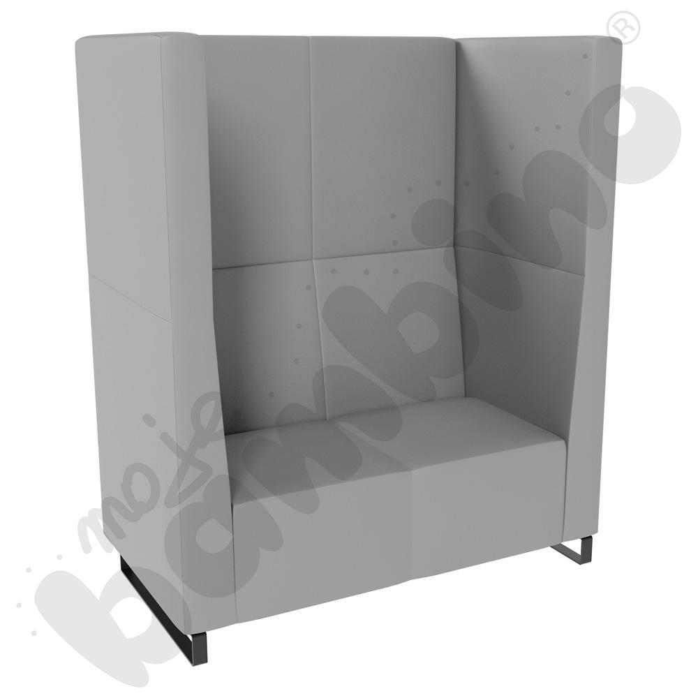 Sofa Universum 2-os. wys. 163 cm, 2 boki wysokie, tkanina MT02
