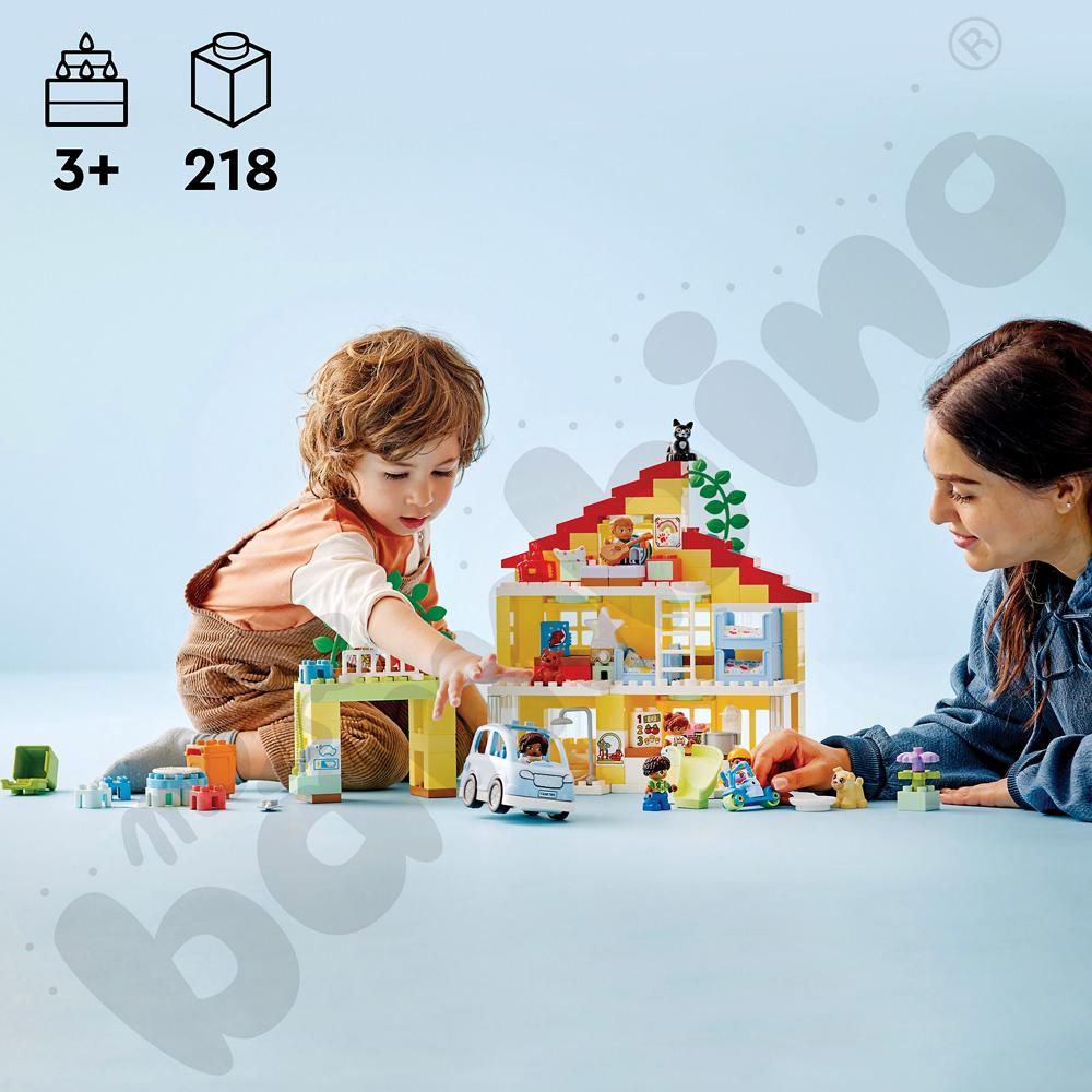 LEGO® Duplo Town Dom rodzinny 3 w 1 LEGO® Duplo Town Dom rodzinny 3 w 1