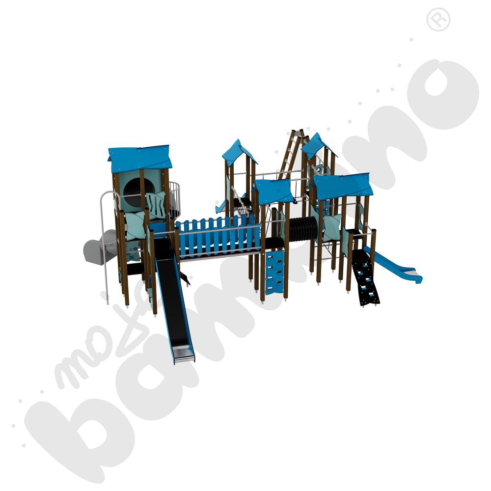 Zestaw Urbi 15, słupy drewniane B