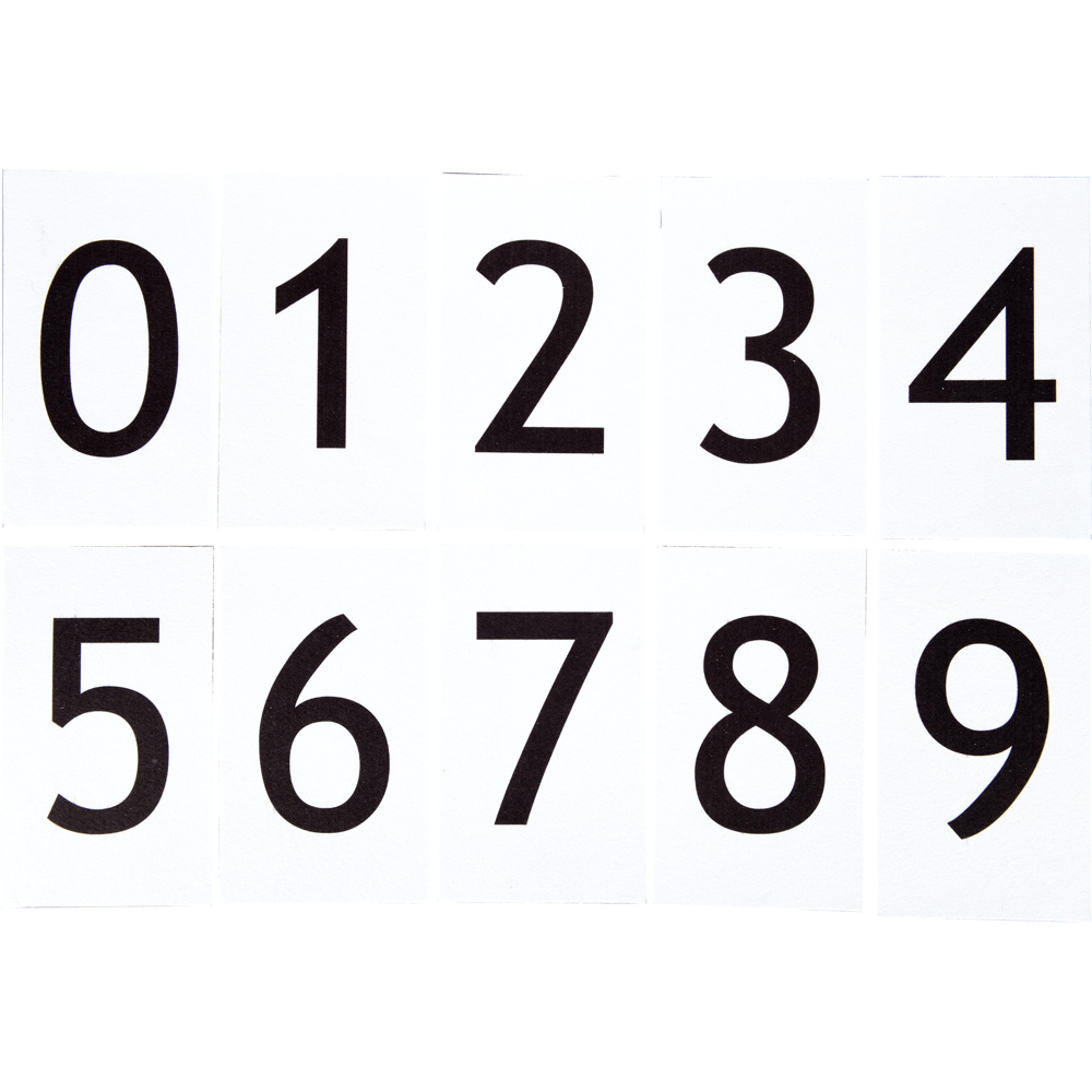 Maty cyfry do dywanu Tuputan