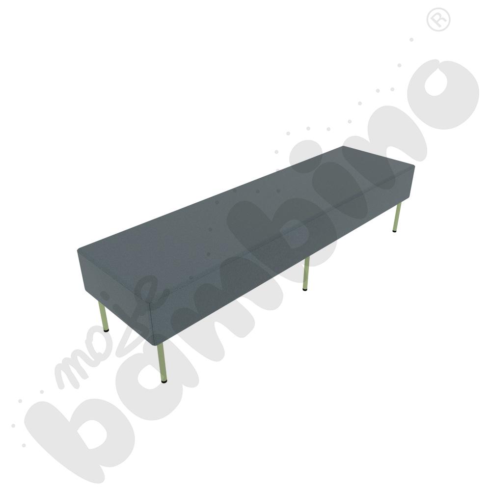 Pufa Versa 180x50 cm z filcowymi stopkami, stelaż oliwkowy, tkanina BD13 Pufa Versa 180x50 cm z filcowymi stopkami, stelaż oliwkowy, tkanina BD13