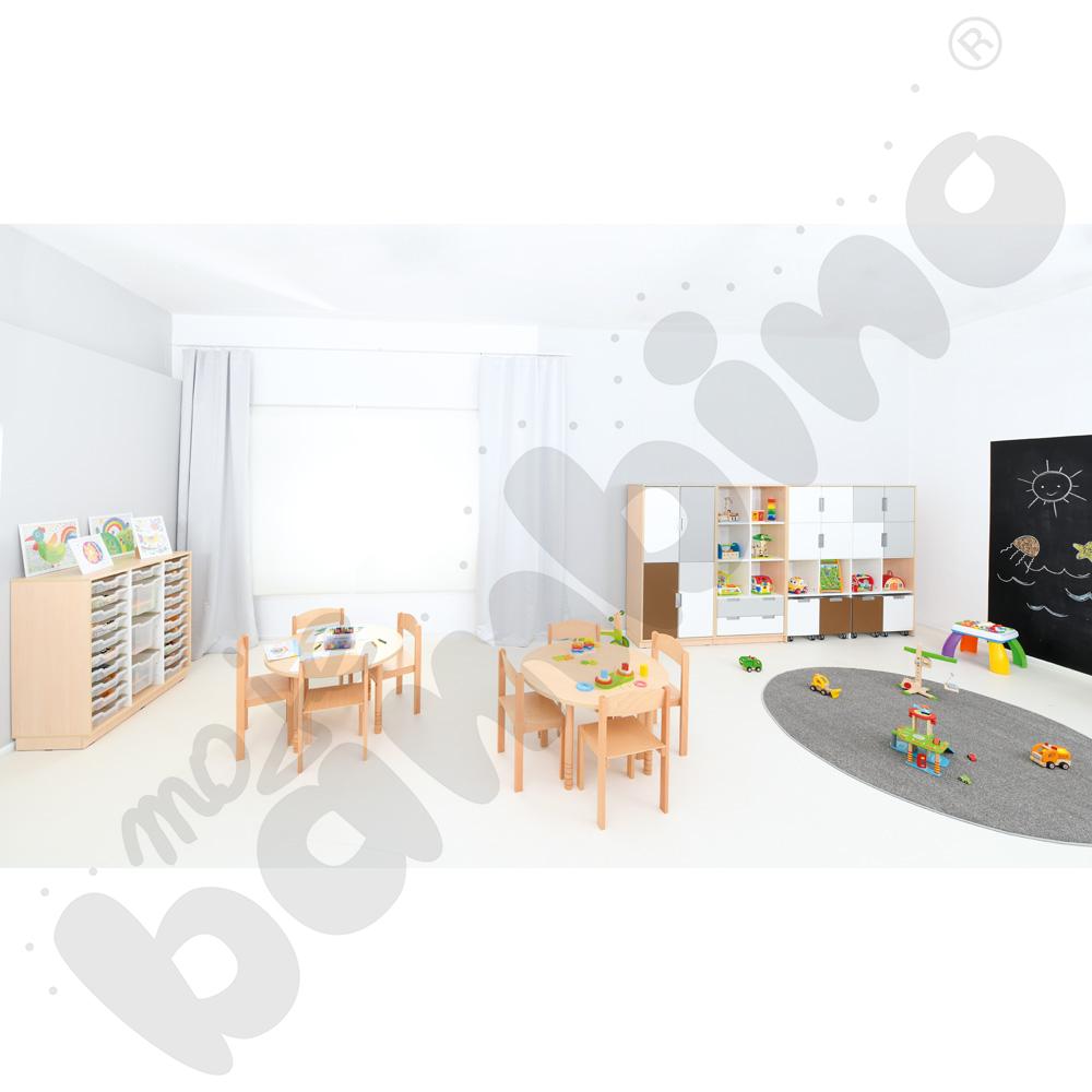 Quadro - zestaw 77, 90 st., skrzynia klon jasny