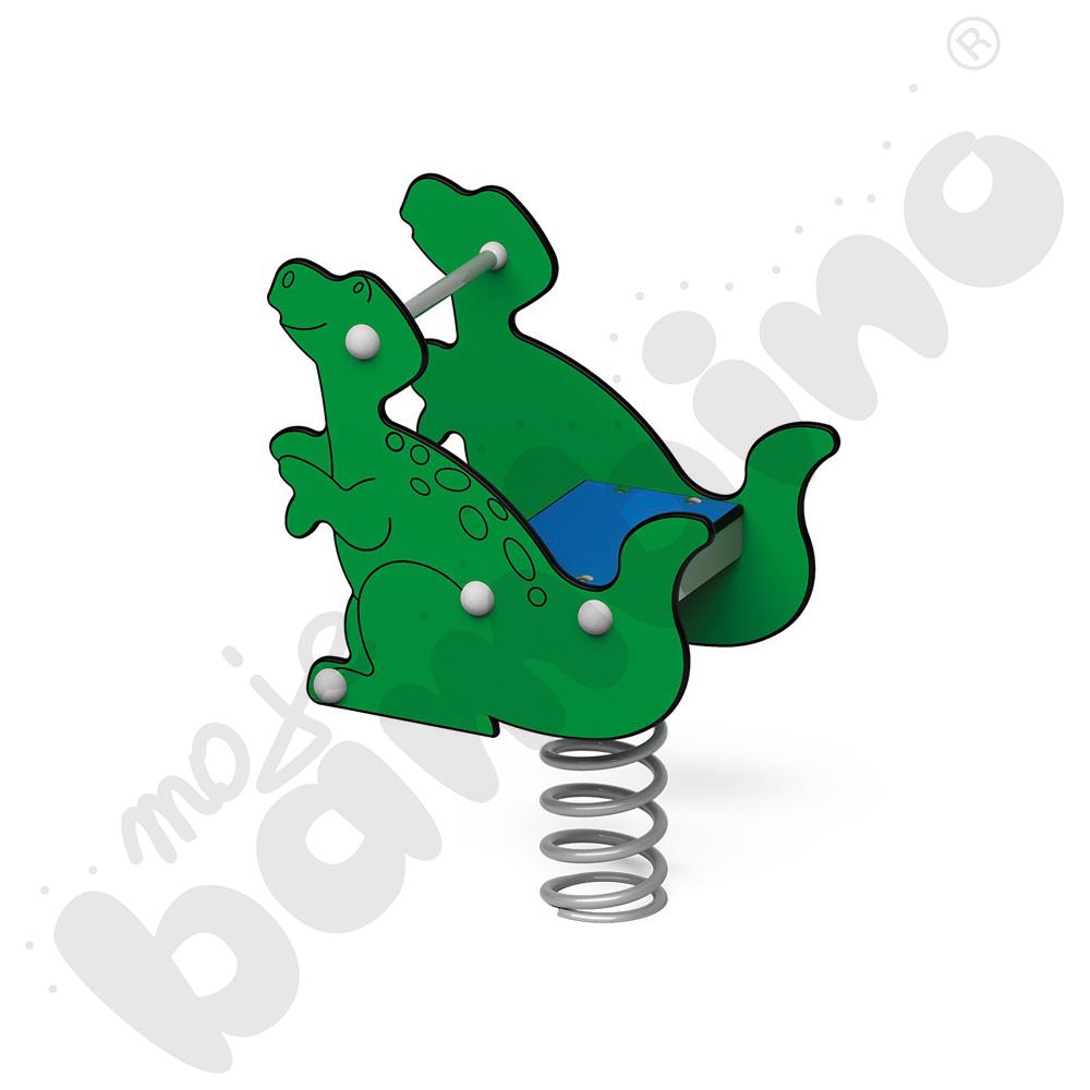 Dino - sprężynowiec na podstawie metalowej