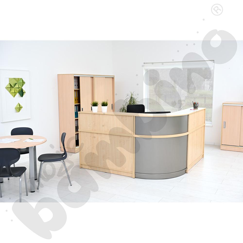 Nadstawka do prostej lady recepcyjnej - klon 375
