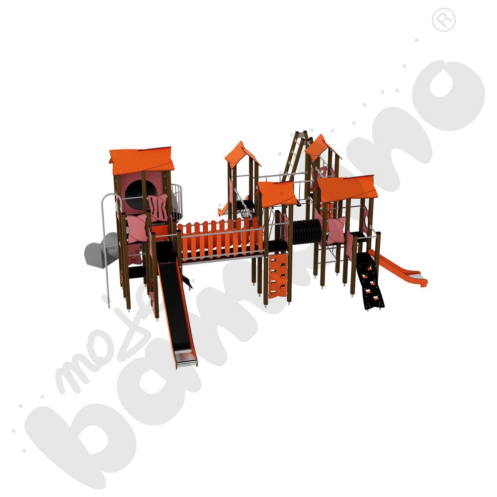 Zestaw Urbi 15, słupy drewniane A