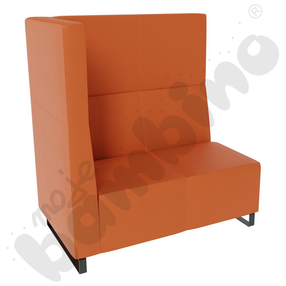 Sofa Universum 2-os. wys. 133 cm, bok średni lewy, tkanina MT07