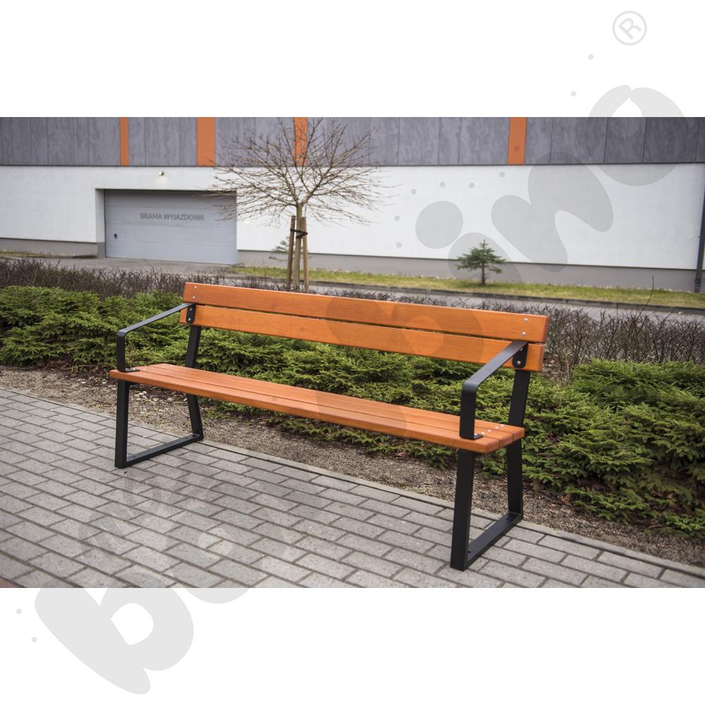 Ławka profilowa z podłokietinkiem