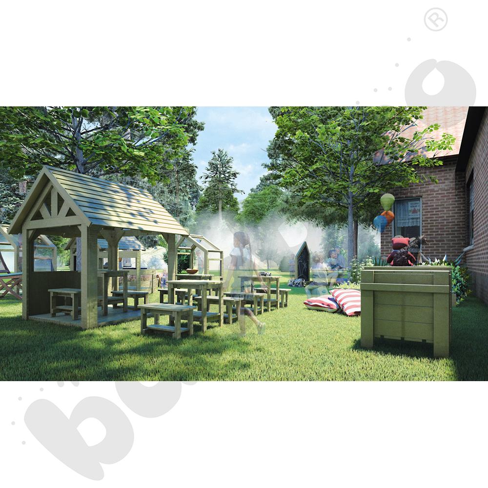 Domek Terra ażurowy, z kotwami