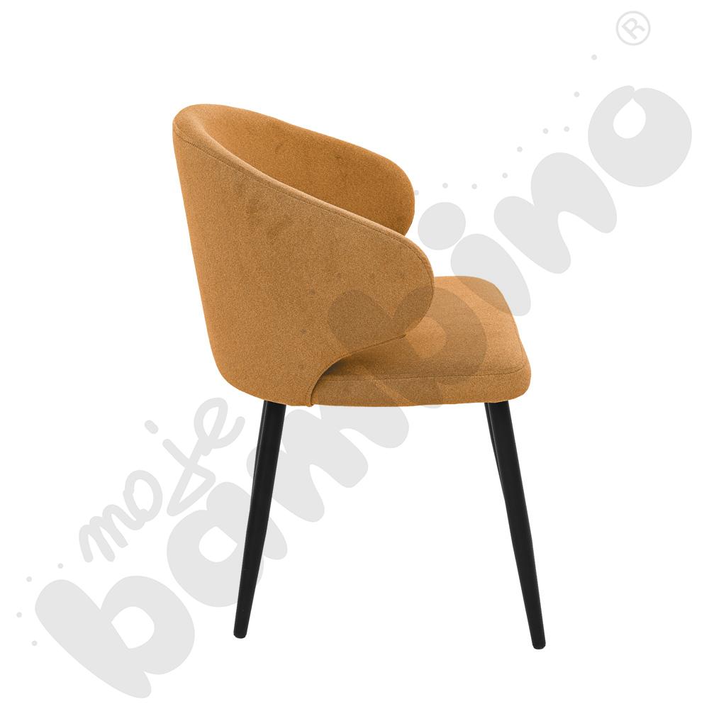 Krzesło Freja musztardowe