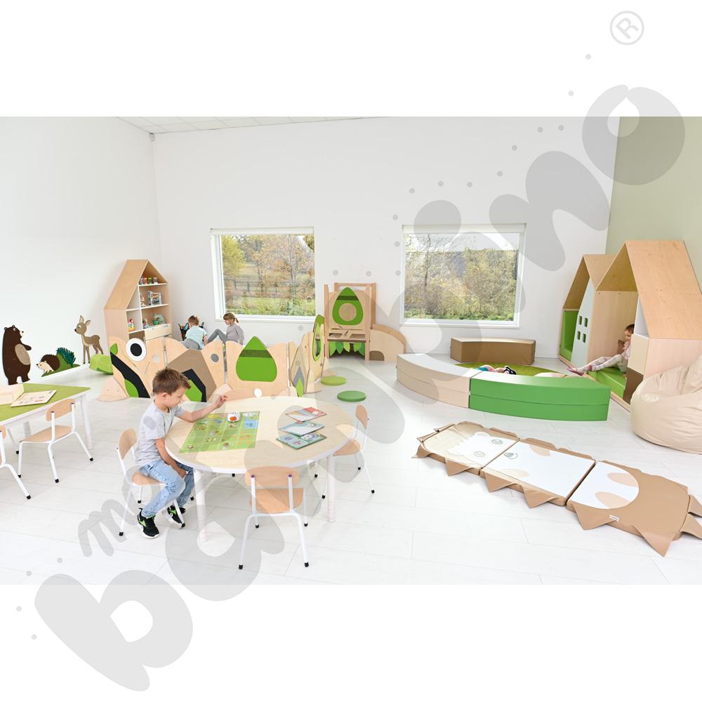 Cichy blat Plus okrągły, 120 - beżowy Cichy blat Plus okrągły, 120 - beżowy