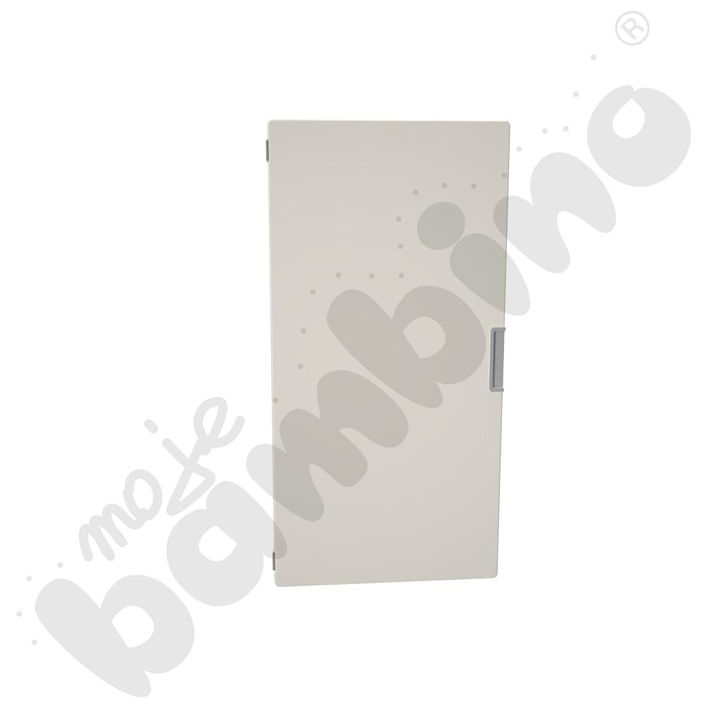 Quadro - drzwiczki średnie 90 st., mocowane do przegrody - kość słoniowa