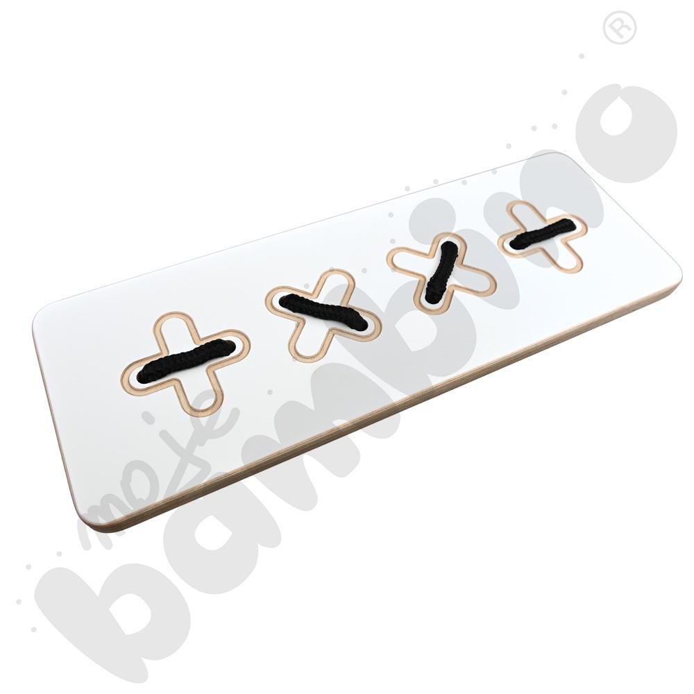 Ścieżki sensoryczne Good Wood - białe - MED Ścieżki sensoryczne Good Wood - białe - MED