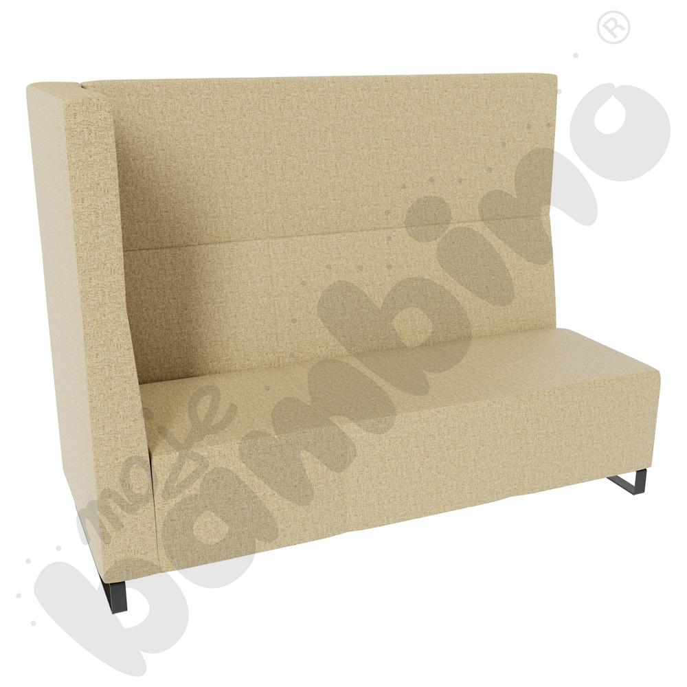 Sofa Universum 3-os. wys. 133 cm, bok średni lewy, tkanina RO09