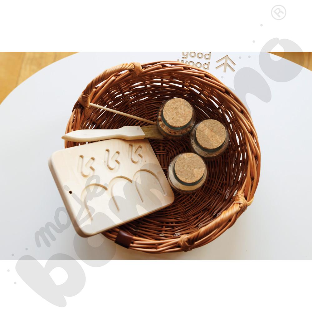 Tablice grafomotoryczne malucha - naturalne  - MED