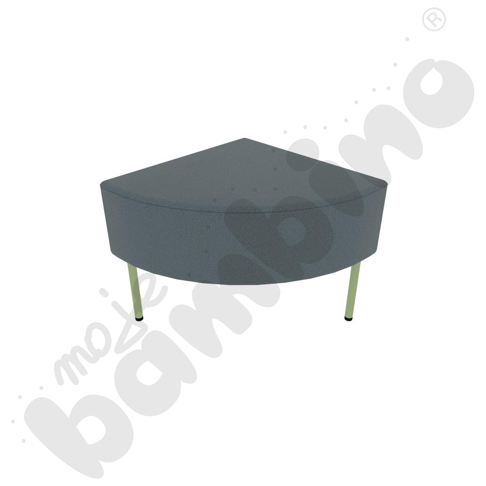 Narożnik Versa 50x50 cm z filcowymi stopkami, stelaż oliwkowy, tkanina BD13
