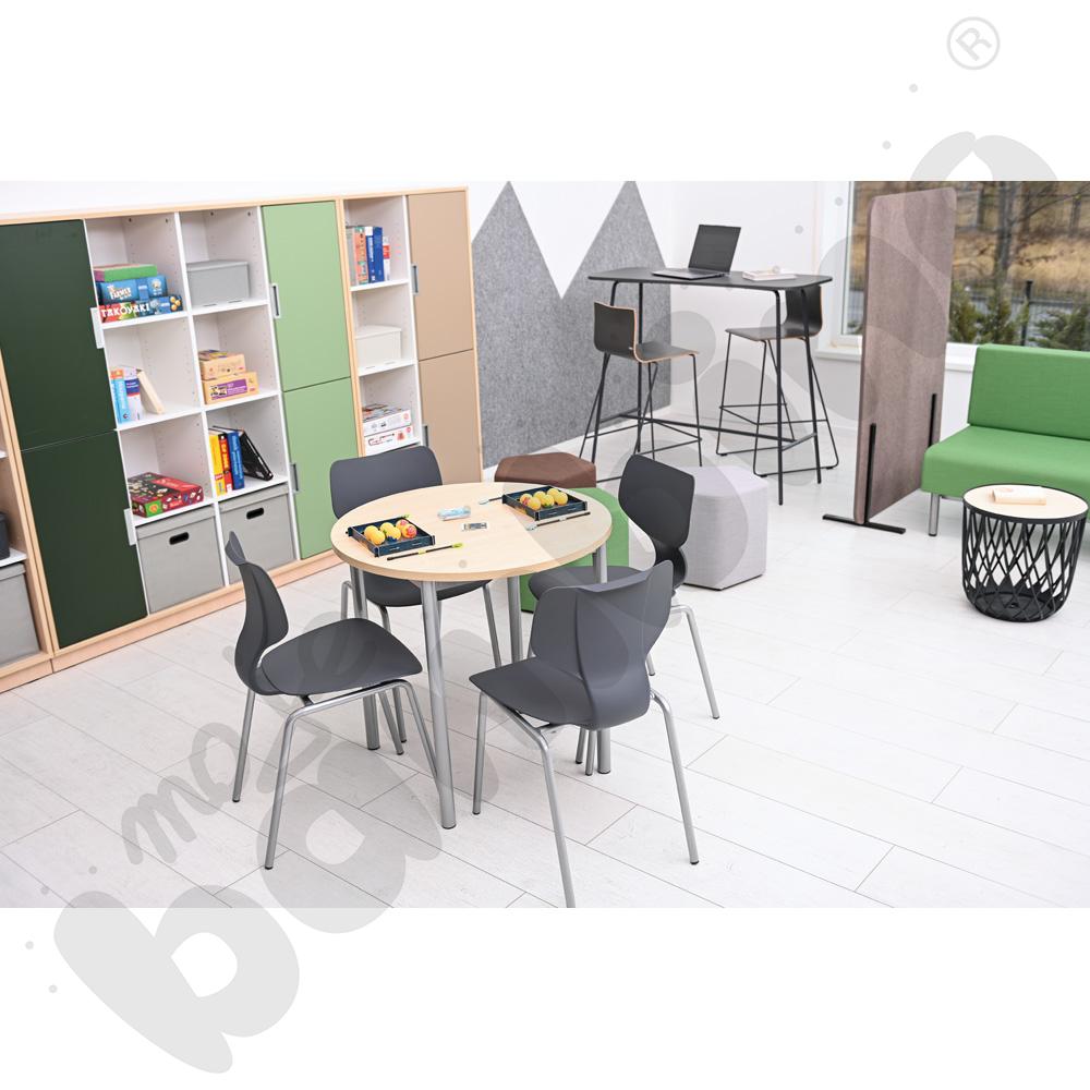 Stół kawowy Expo śr. 80 cm - klon 375