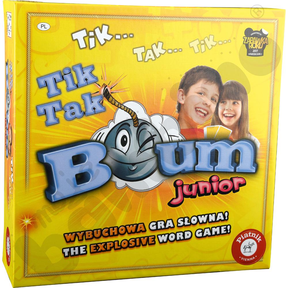 Tik Tak Bum Junior - wybuchowa gra słowna