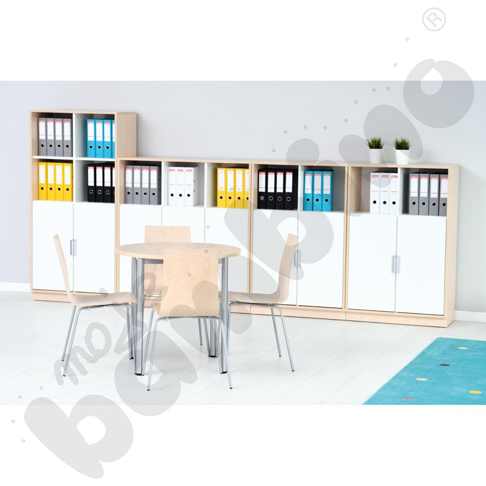 Stół kawowy Expo śr. 80 cm - klon 375
