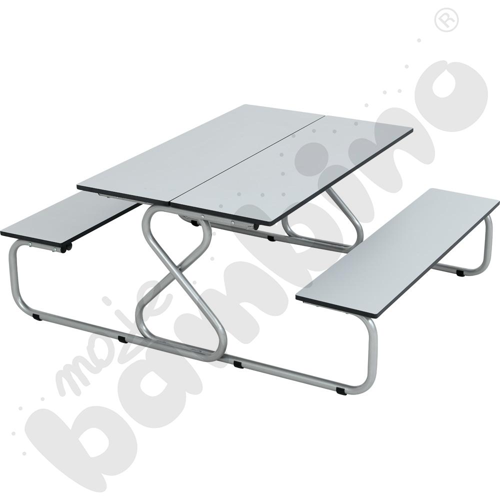Stół piknikowy Capri z ławkami rozm. 3