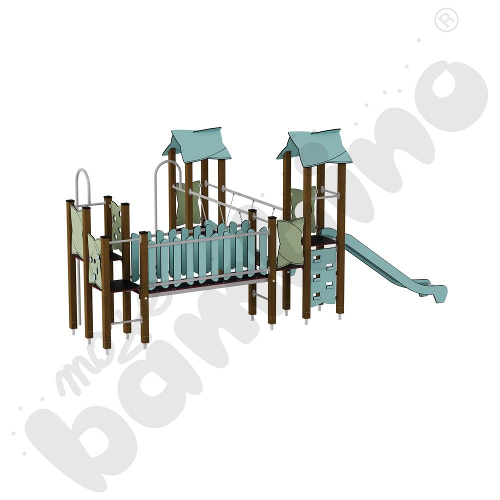 Zestaw Urbi 8, słupy drewniane C