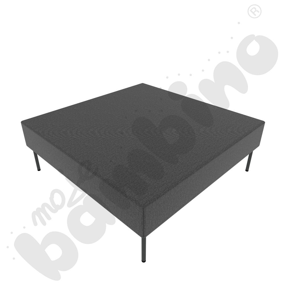 Pufa Versa 120x120 cm z plastikowymi stopkami, stelaż antracytowy, tkanina RO40 Pufa Versa 120x120 cm z plastikowymi stopkami, stelaż antracytowy, tkanina RO40