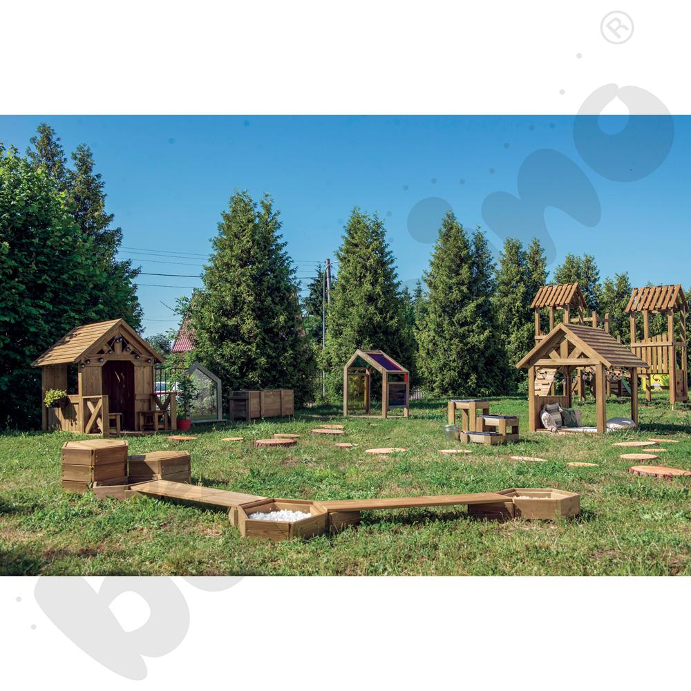 Domek Terra z tarasem, z kotwami Domek Terra z tarasem, z kotwami