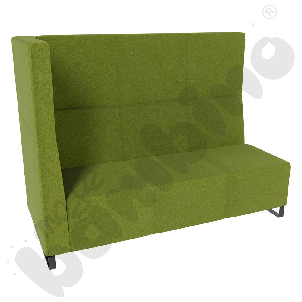 Sofa Universum 3-os. wys. 133 cm, bok średni lewy, tkanina KG12
