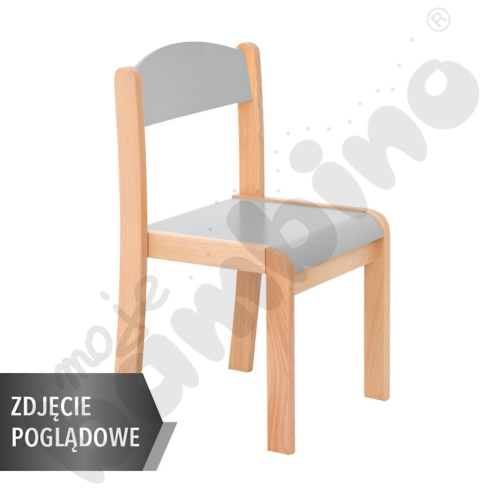 Krzesło Filipek PASTEL szare, rozm. 4