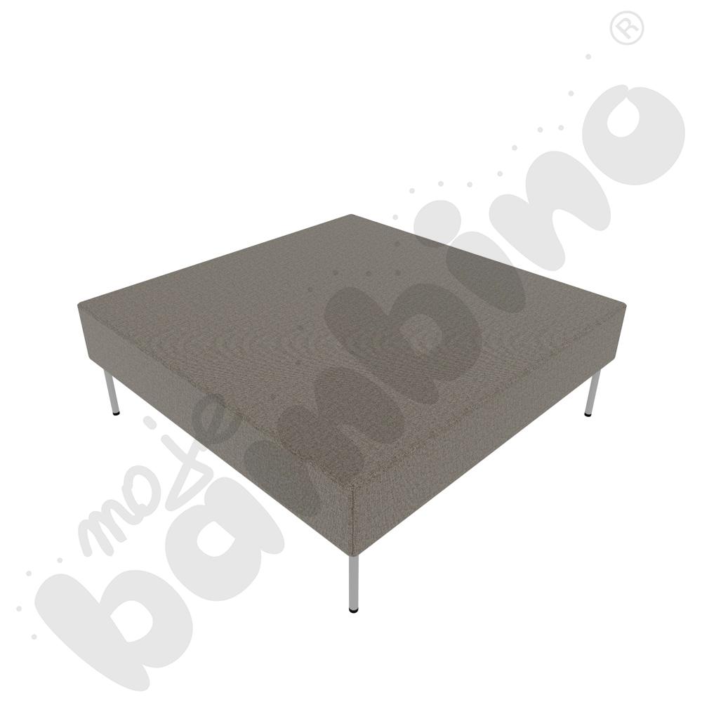 Pufa Versa 120x120 cm z filcowymi stopkami, stelaż jasnoszary, tkanina RO37 Pufa Versa 120x120 cm z filcowymi stopkami, stelaż jasnoszary, tkanina RO37