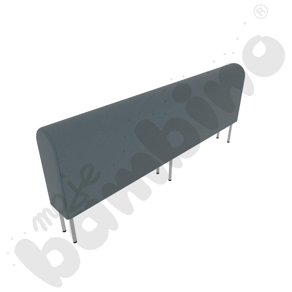 Moduł Versa 180x20x74 cm z filcowymi stopkami, stelaż jasnoszary, tkanina BD13 Moduł Versa 180x20x74 cm z filcowymi stopkami, stelaż jasnoszary, tkanina BD13