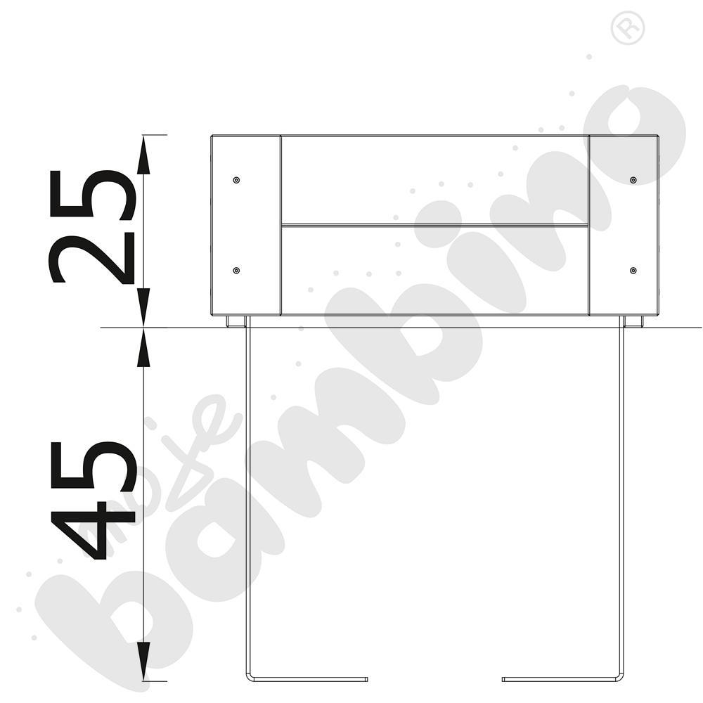 Warzywnik Terra, mały z kotwami