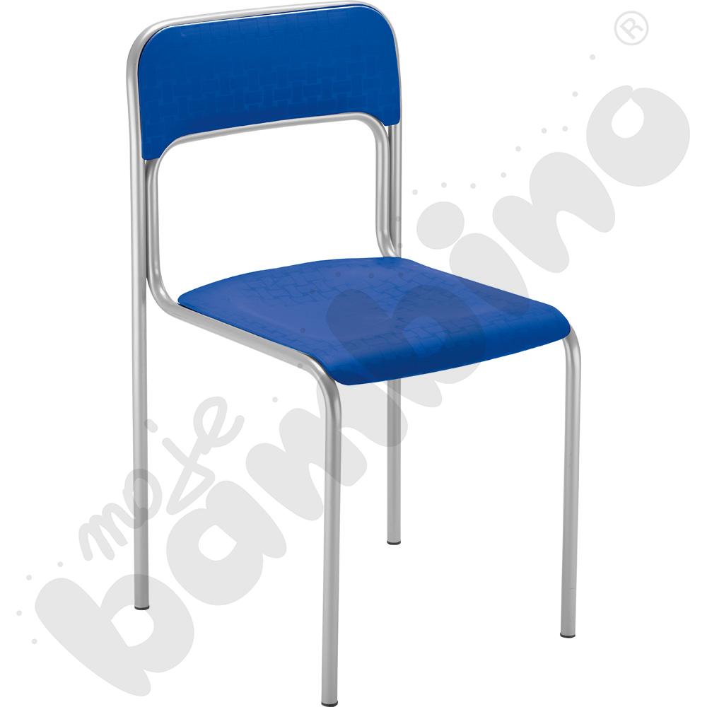 Krzesło Next alu niebieskie