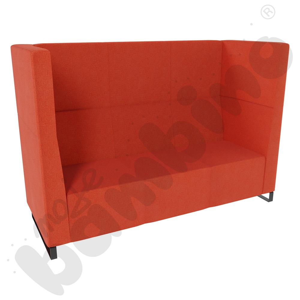 Sofa Universum 3-os. wys. 133 cm, 2 boki średnie, tkanina KG17