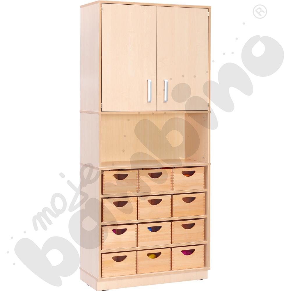 Nadstawka Flexi-TJ D, szer. 89 cm, klon jasny Nadstawka Flexi-TJ D, szer. 89 cm, klon jasny