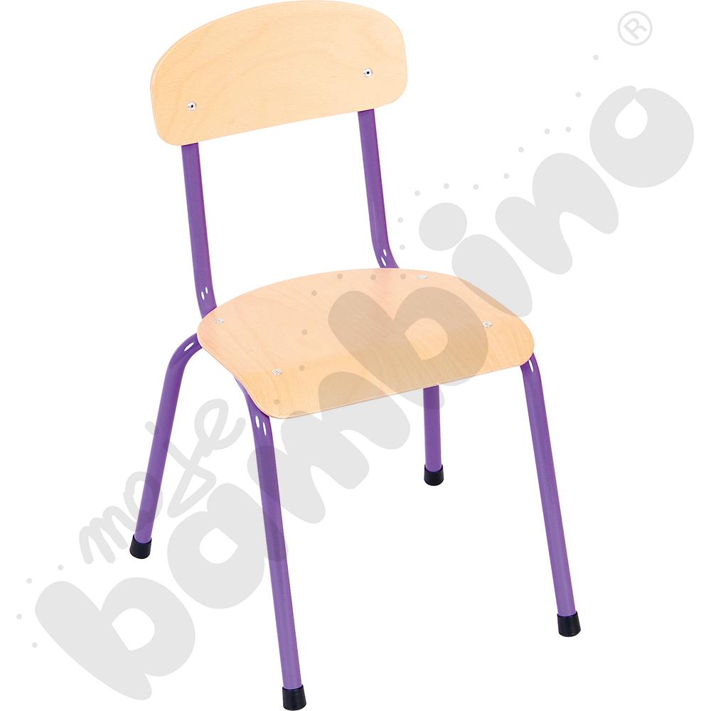 Krzesło Bambino rozm. 2 fioletowe