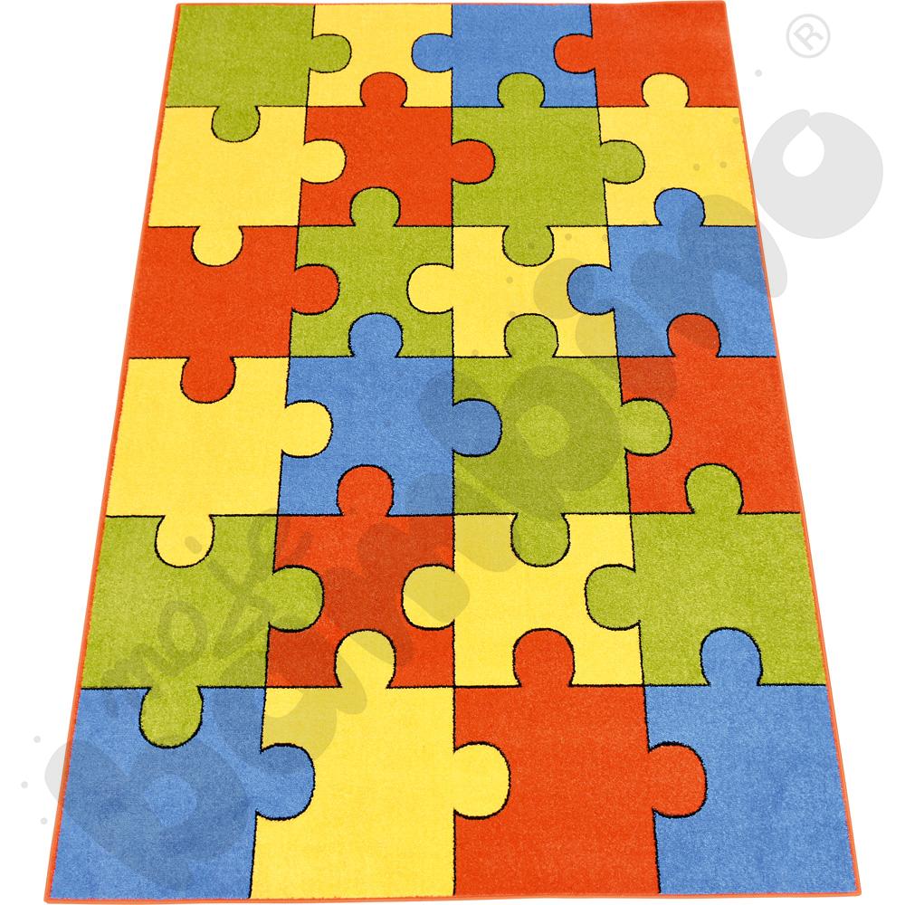 Dywan Puzzle terakota 3 x 4