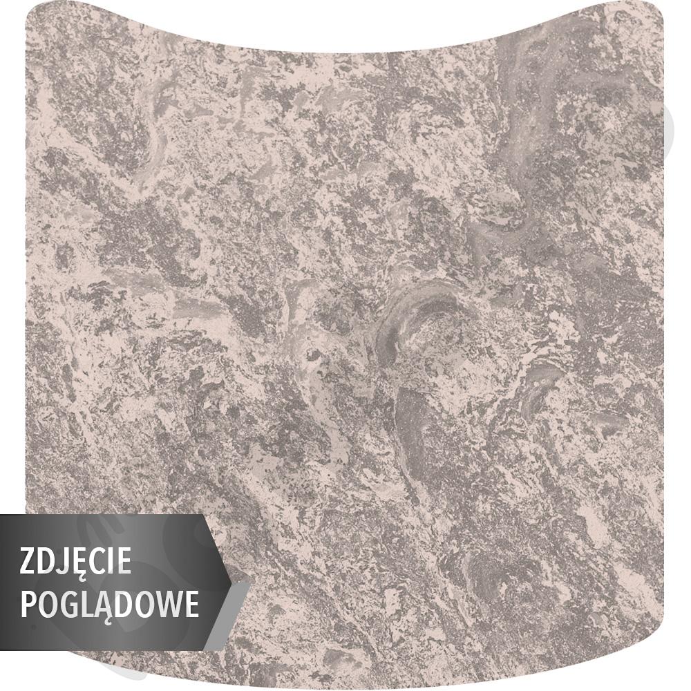 Stół Cichy kwadrat falisty 70x72, blat beżowy, narożniki zaokrąglone, rozm. 5