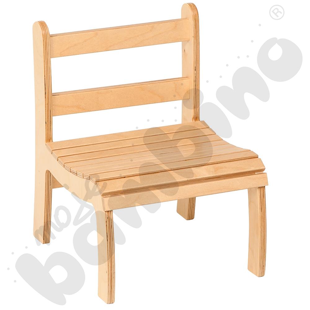 Krzesełko ze sztachet - wysokie Montessori