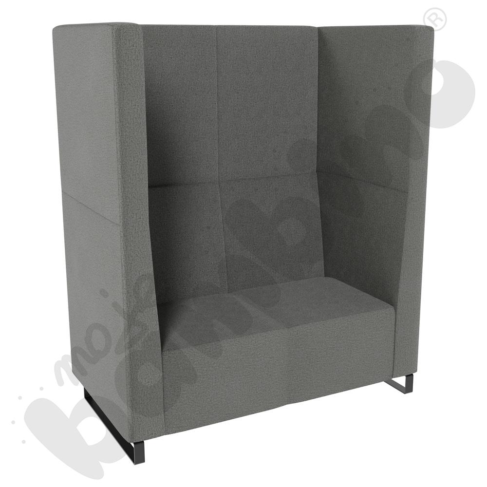 Sofa Universum 2-os. wys. 163 cm, 2 boki wysokie, tkanina KG22