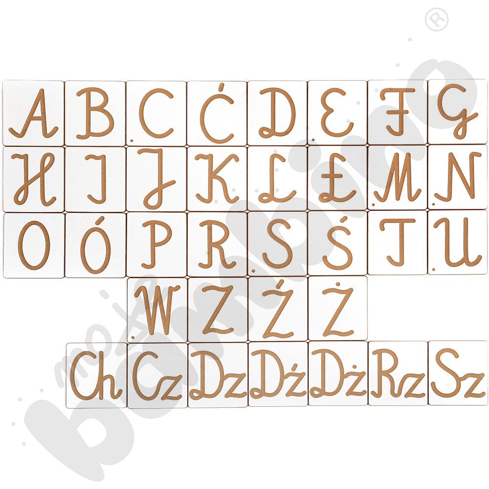 Alfabet polski - pisany i cyfry