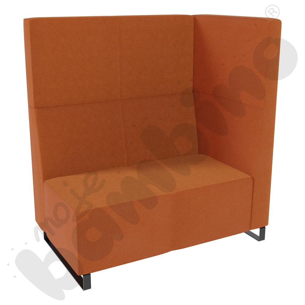 Sofa Universum 2-os. wys. 133 cm, bok średni prawy, tkanina KG15