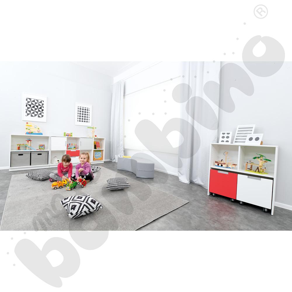 Quadro - zestaw 90, 90 st., biała skrzynia