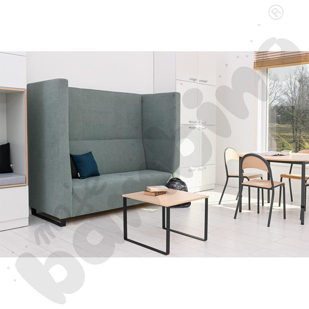 Sofa Universum 3-os. wys. 163 cm, 2 boki wysokie, tkanina KG01
