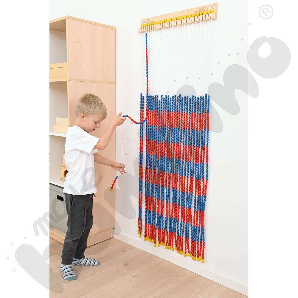 Wieszak na matematyczne korale