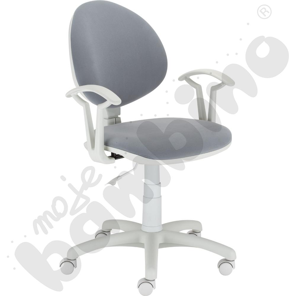 Krzesło obrotowe Smart szare
