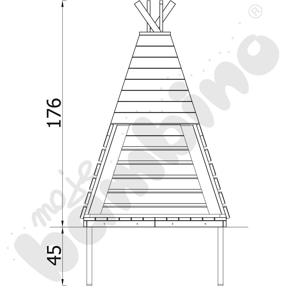 Tipi Terra z kotwami