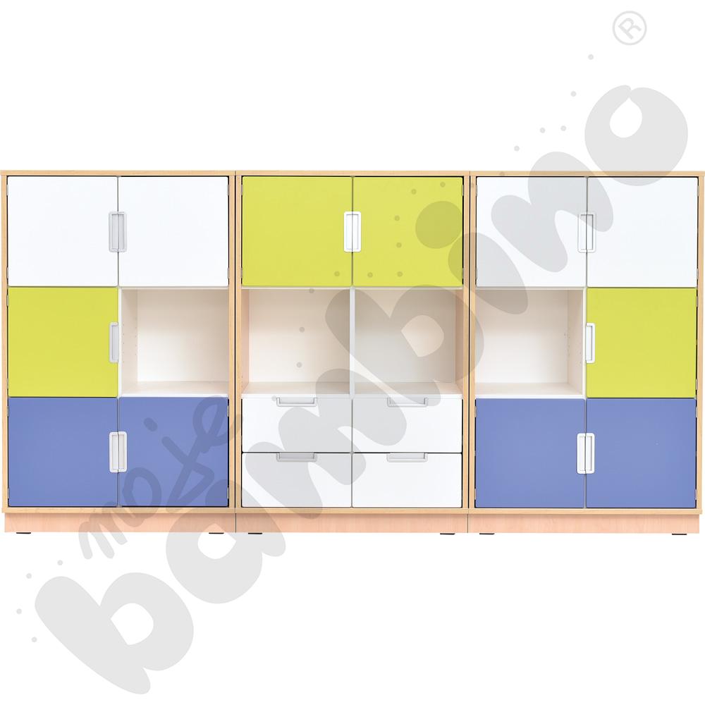 Quadro - zestaw 13, 90 st., cichy domyk, skrzynia klon jasny