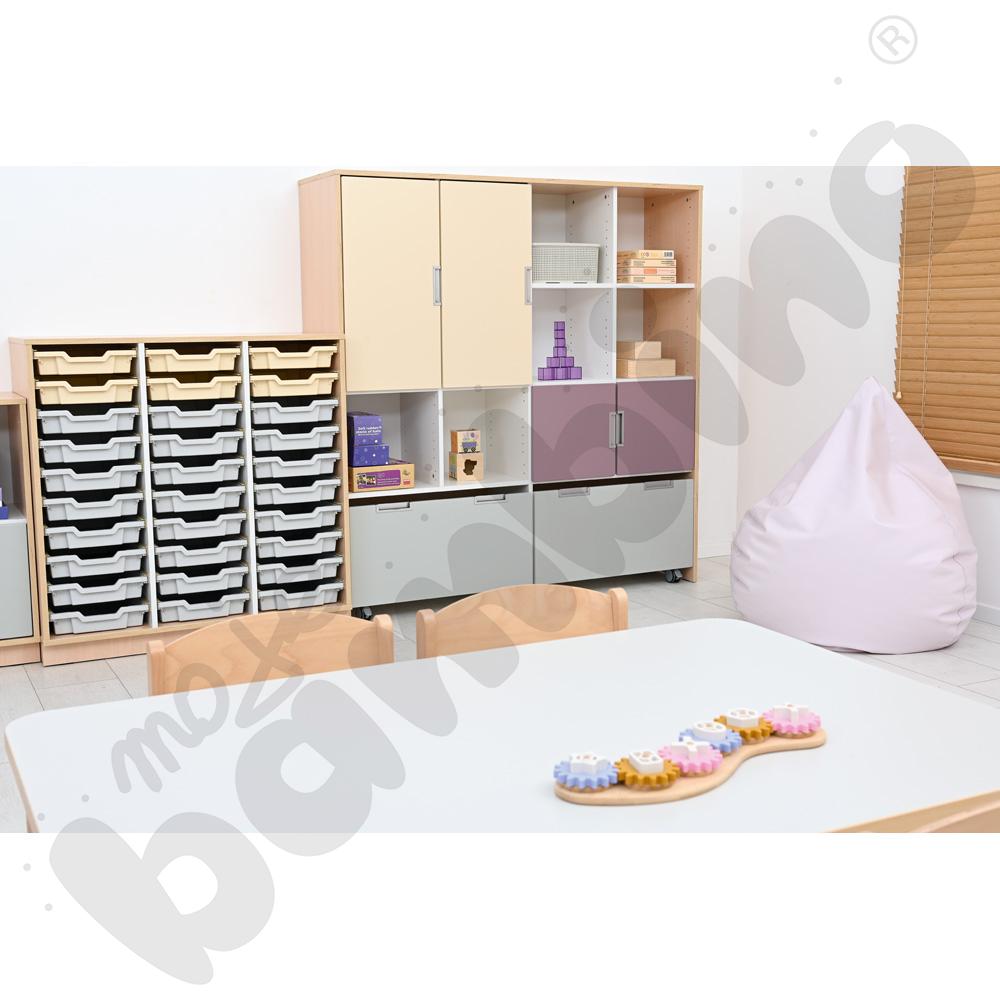 Quadro - regał wielofunkcyjny, klon jasny Quadro - regał wielofunkcyjny, klon jasny