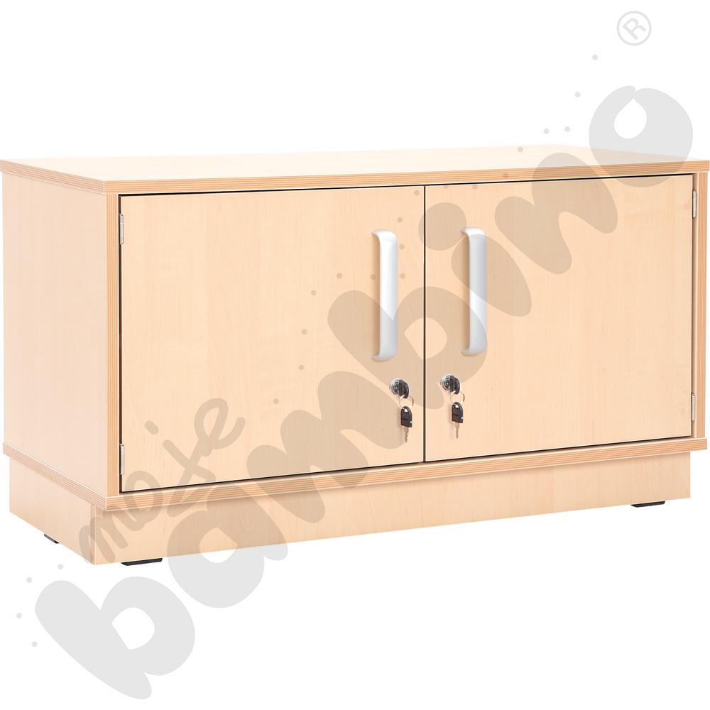 Szafka Flexi-TJ M z przegrodą, klon jasny